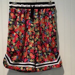 weSC Flower Power Athletic Shorts W/Sz M 
M/Sz S